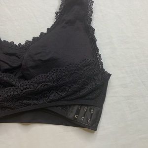 Black Lace Bra
